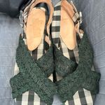 Castaner  Made In Spain Green Slingback Sandal  Espadrille Size Euro 37 NWOT Photo 1