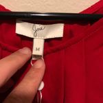 Joie NWOT Gorgeous Red  Silk Tank Top Shirt M Photo 7