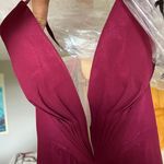 Faviana Maroon Prom Dress Photo 5