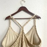 Old Navy Womens Bodysuit Powerchill Zebra Tan White Racerback Plus Size 4X Photo 3