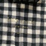 Kate Spade Black and White Checkered Pajama Top XL Photo 4