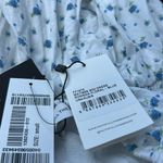 Faithfull the Brand  Matisse Shirred Floral-Print Cotton-Poplin midi Dress 4 NWT Photo 4