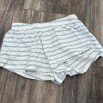 Lake Pajama Sleep Shorts Blue and White Stripe Size XXS Photo 2