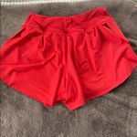 Women's Red Athletic Shorts Size XS Photo 1