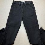 Abercrombie & Fitch A&F Curve Love Super Skinny Ankle Jean 26 Short Washed Black Photo 1