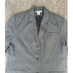 Vintage L.L. Bean Traveler Gray Blazer Jacket Women’s 20 Three Buttons Office Size undefined Photo 6