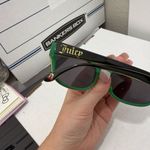 Juicy Couture  Have a Juicy Day Green Black Minnie Sunglasses Y2K 2000s Photo 2