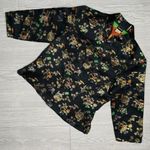 Frederick's of Hollywood Vintage  asian inspired bolero jacket shirt w/ frog knot Photo 0