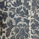 Gracia  Navy and Cream Lace Blouse Photo 3