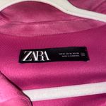 ZARA Pink Suede Shacket Photo 3