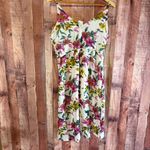 Love Tree  White And Purple Floral Dress Size‎ Large Photo 1