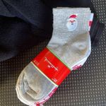 Hallmark  6 pr Christmas Socks, Santa, Lights, Nutcracker, Plaid NWT Photo 0