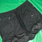 Rhinestone Mesh Shorts Sz Medium Photo 1