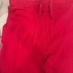 ZARA Hot Pink  Ribbed Wide Leg Pants Photo 1