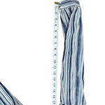 Calypso St. Barth 𝅺 Silk Jumper Blue White Striped Tie Belt Size XS‎ Photo 9