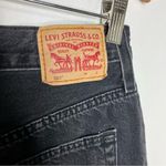 Levi's Levi’s 501 cut off Jean shorts button fly black women’s size 29 casual raw hem Photo 4