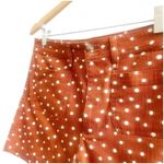 Madewell  Emmett Patch Pocket Shorts in Inkspot Dots Size 29 NWOT Brown Photo 2