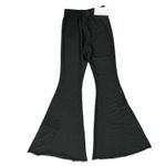 Sleeper  Black Sparkle Glitter High Waist Stretchy Wide Flare Pants sz XS NEW Tag Photo 8