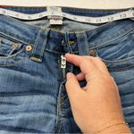 True Religion Becky Womens Size 27 Blue Denim Jean Distressed Low Rise *FLAWED Photo 11
