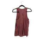 Lululemon Tank Top Womens 10 All Tied Up Stripe Heathered So Merlot Pink White Photo 1