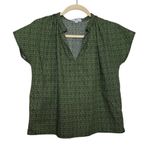 Never a Wallflower Green Short Sleeve Top Sz. XS Photo 0