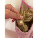 Lululemon womens 6 light purple space dye power Y luon tank top built in bra Photo 3