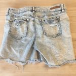 Dollhouse  Distressed Jean Shorts - Light Blue Photo 1