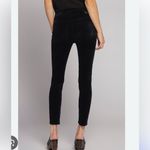 Sam Edelman  Women's Black Skinny Pants velvet Photo 1