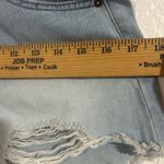 REWASH ‎ Blue Jean Shorts Distressed High-Waisted size 26. (256) Photo 2