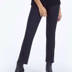 Summersalt Womens Pants Straight Multitasking Slit Front Ankle Black Size 6 Photo 12