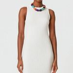 SheIn  Cable Knit White Bodycon Dress Size Large NWT Photo 0