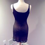 Bisou Bisou Black Lace Overlay Dress Photo 2