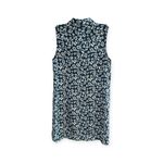 Equipment  ✿ Lucida Silk Sleeveless Shift Dress ✿ Navy Floral Print ✿ Small Photo 2