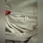 Athleta Oatmeal Heather Power Down Active Yoga Dress Hooded M Tall READ DESCR Photo 2