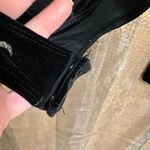 Wild Fable Black Velvet Whimsygoth Stars Moons Backless Bodysuit Small Photo 5