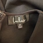 Lulus Cumulonimbus Clouds Black Skater Mini Dress Size M Size M Photo 2