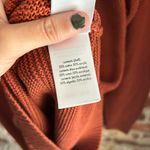 We Wore What  Orange Knit Sweater Romper, M Photo 7