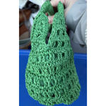 Fe Noel X Target Green Crochet Bag Purse Handbag Women Accessory Top Han… Photo 4
