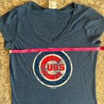 5th & Ocean  Chicago Cubs Deep V-Neck Shirt Photo 6