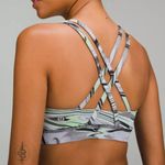 Lululemon  Energy Bra Neck Paint Glide Warp Multi SZ Women  6 Photo 1