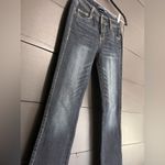WALLFLOWER Legendary Fit Women’s Bootcut Dark Wash Denim Jeans Sz 0 EUC Blue Photo 1