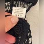 Elegant Women’s Y2K Black Crochet Top Size‎ S/M Size M Photo 5