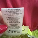 Bleu Rod Beattie Rainbow Sheer Ruffle tiers long flowing skirt. Size S Photo 8