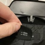 Calvin Klein Women's Classic Fitted Cropped Black Velvet Blazer Photo 3