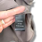 Torrid NWT Harper Iron Dark Grey Button Collarless 3/4 Sleeve Pullover Blouse Photo 9