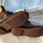 Khombu JENNA Brown Suede Rubber Duck Boots. Worn one week while in cold NYC Photo 5