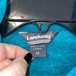 Landway Outerwear The Maritime Aquarium Marled Fleece Jacket Size Medium Blue Photo 1