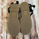 Pretty Little Thing Black Lace Up Espadrille Flatform Sandal Photo 9