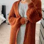 Wild Fable Terracotta Knit Cardigan Photo 0