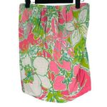 Lilly Pulitzer  Pink Floral Tube Top Size Small Photo 0